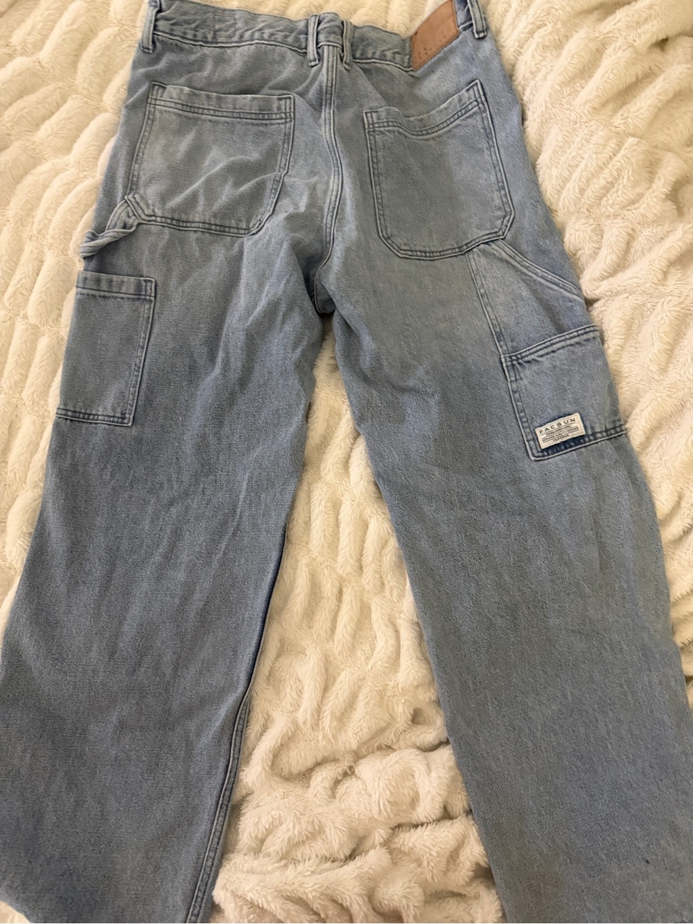Pacsun Light Blue Men’s baggy jeans